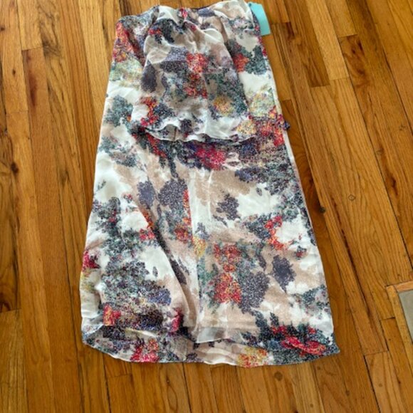 blue illusion nwt midi dress size s - Picture 3 of 4